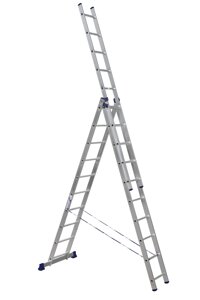 Лестница трехсекционная Алюмет H3 5310