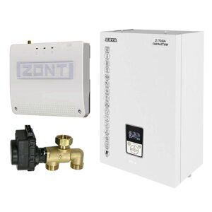 Миникотельная-SET ZOTA мк-X 15квт (клапан ZOTA BPV+ZONT SMART 2.0 с opentherm ZOTA)