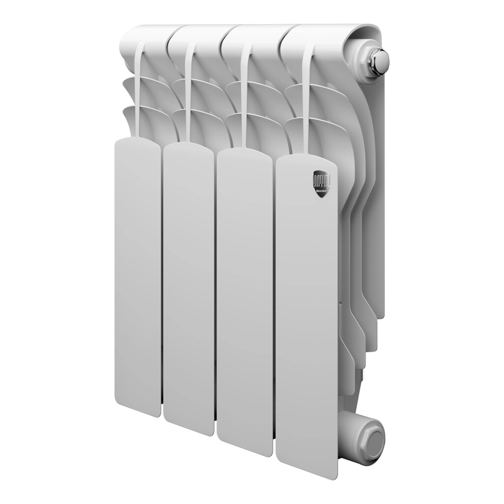 Радиатор биметалл Royal Thermo Revolution Bimetall 350 – 4 секц. от компании АльПром - фото 1