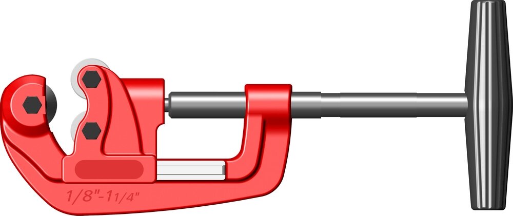Ручной труборез Zenten для стальных труб до 1.1/4 quot; (до 42мм) от компании АльПром - фото 1