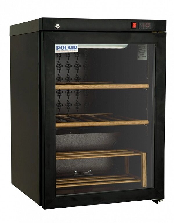 Шкаф холодильный для экспозиции и хранения вина POLAIR DW102-Bravo от компании АльПром - фото 1