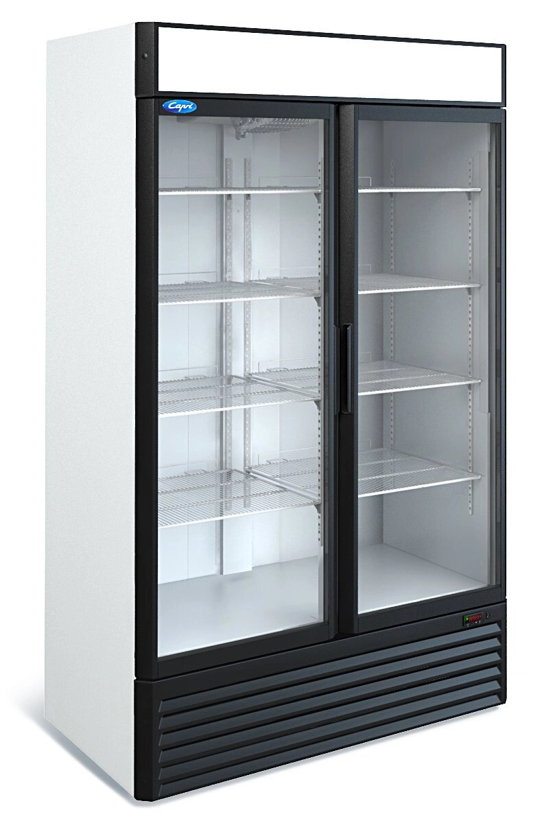 Шкаф холодильный универсальный Марихолодмаш Капри 1,12 УСК (стеклян. двери) от компании АльПром - фото 1