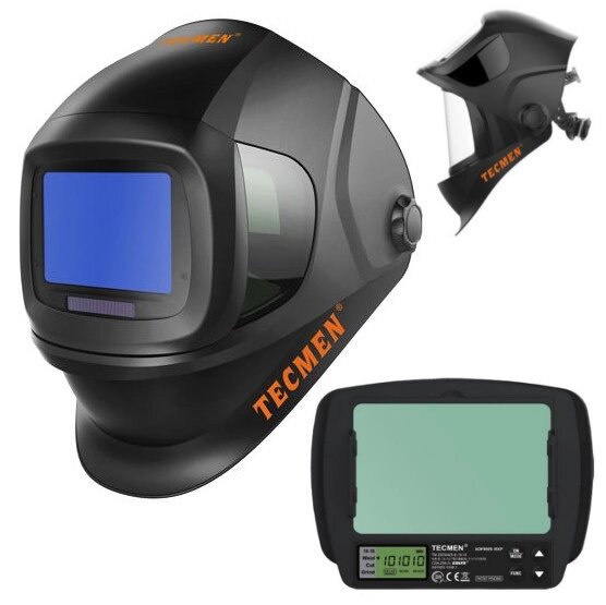 Сварочная маска с автоматическим светофильтром Tecmen TM 1000 от компании АльПром - фото 1