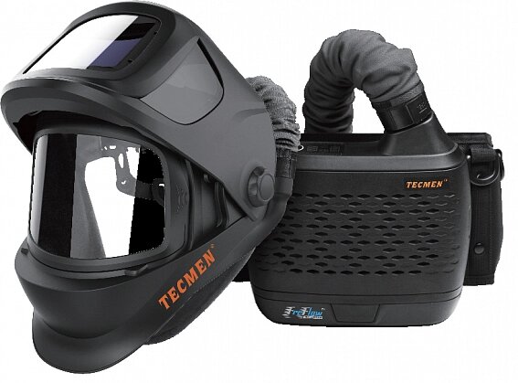 Сварочная маска Tecmen TM 1000 с подачей воздуха PAPR от компании АльПром - фото 1
