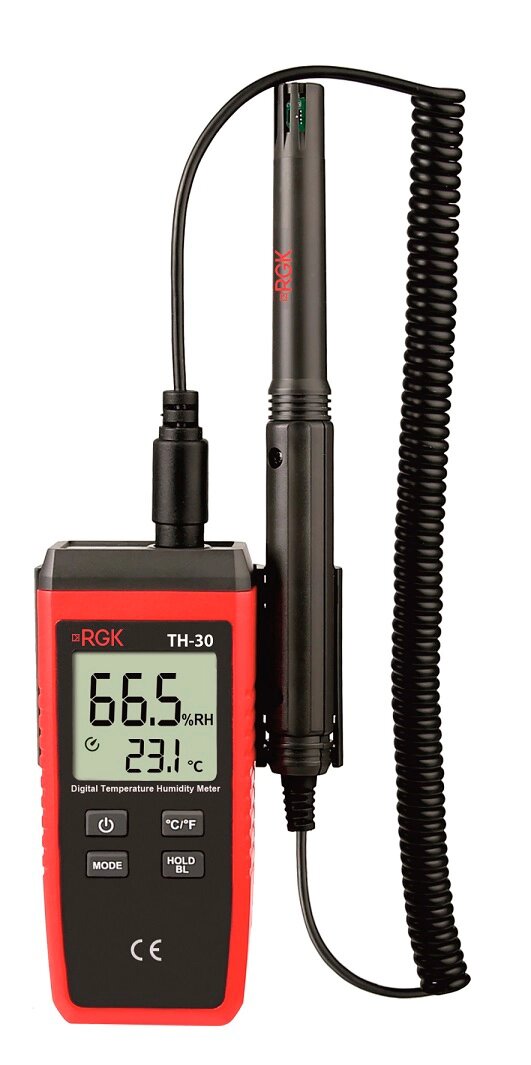 Термогигрометр RGK TH-30 от компании АльПром - фото 1