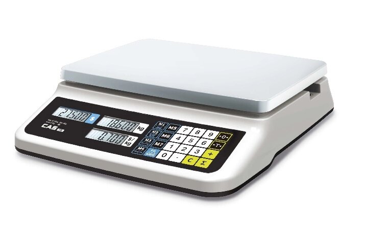 Весы торговые CAS PR-30 B (LCD, II) от компании АльПром - фото 1