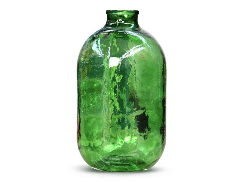 Банка 10 литров винная "Зелёная лоза" с гидрозатвором от компании Labdevices - Лабораторное оборудование и посуда - фото 1