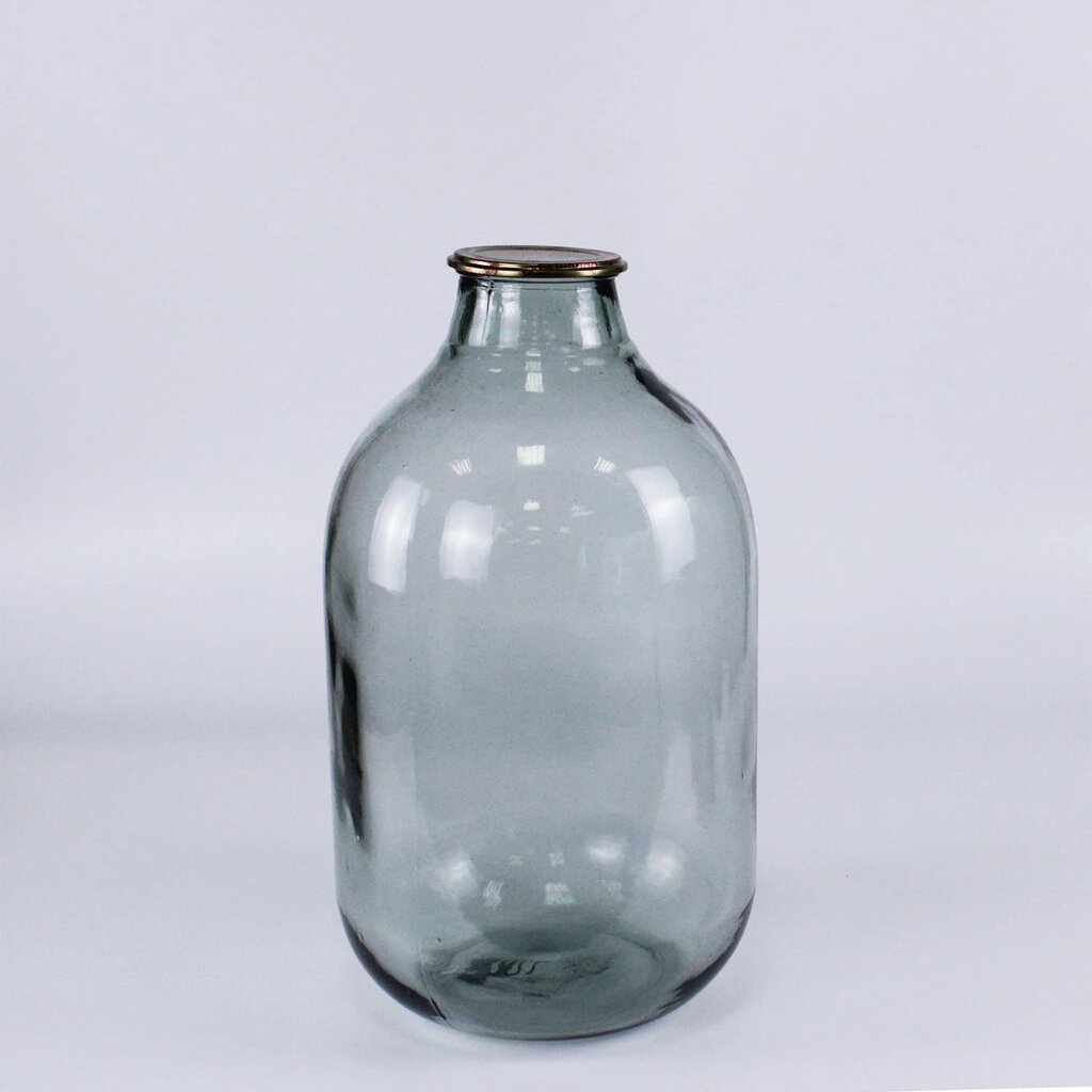 Банка стеклянная, 10 литров винная "Белая лоза" с гладким горлом от компании Labdevices - Лабораторное оборудование и посуда - фото 1