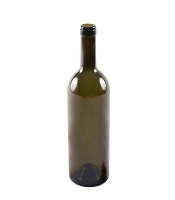 Бутылка для вина "Бордо", под пробку, темная, 750 мл от компании Labdevices - Лабораторное оборудование и посуда - фото 1