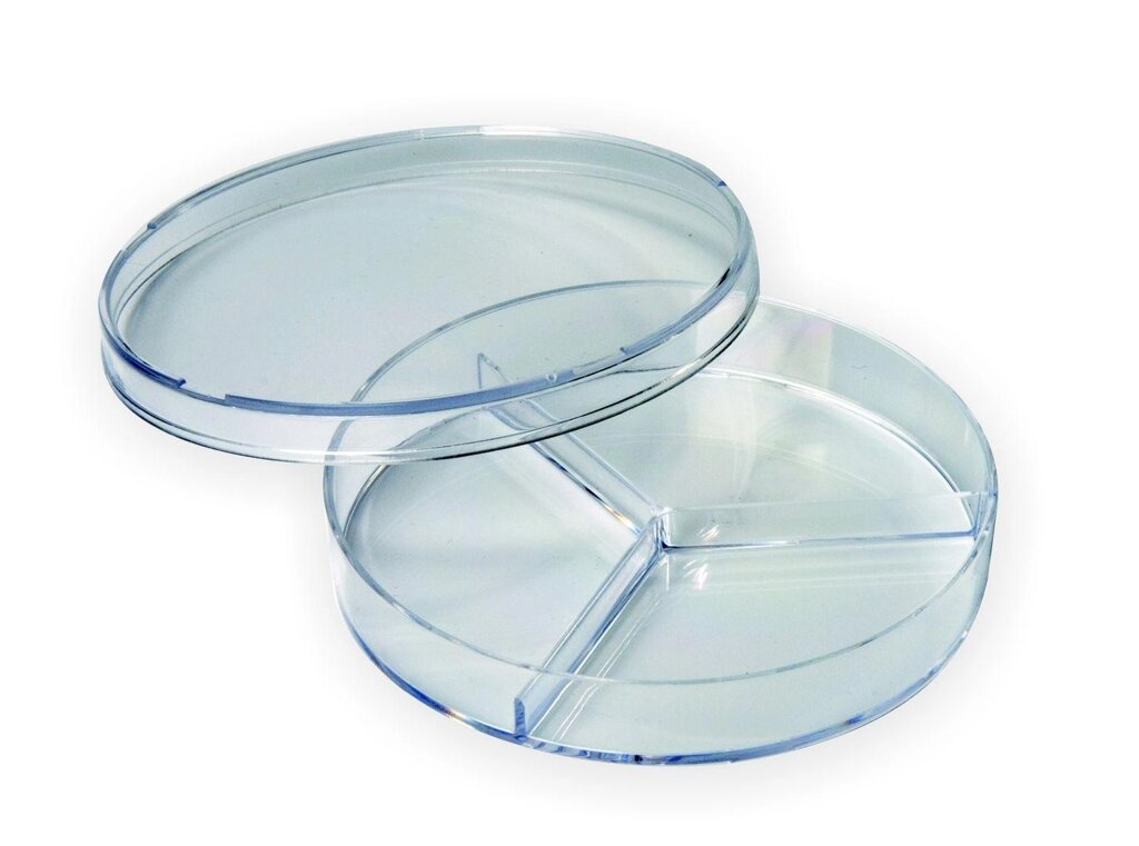 Чашка Петри, 90/14 мм, стерильная, 3 секции, полистирол, IT, 20 шт/упак от компании Labdevices - Лабораторное оборудование и посуда - фото 1