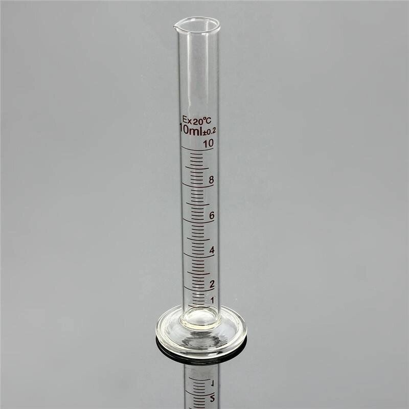 Цилиндр мерный 1-250-2, 250 мл, со стеклянным основанием, с носиком от компании Labdevices - Лабораторное оборудование и посуда - фото 1