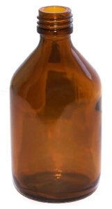 Флакон для сиропа ФВ-100-20, 100 мл, темное стекло, без крышки, 112 шт/упак