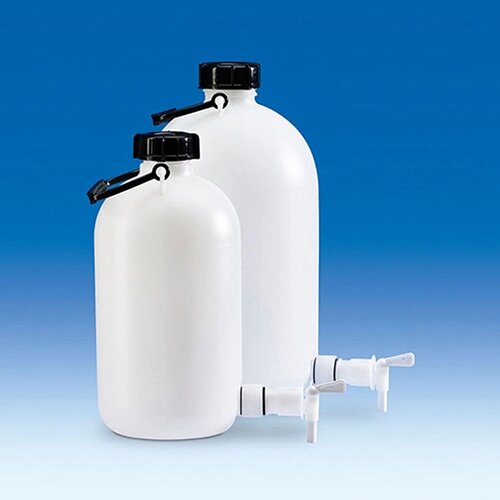 Кран для бутылей, белый пластик, 1 шт/упак от компании Labdevices - Лабораторное оборудование и посуда - фото 1