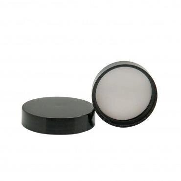 Крышка пластиковая на банки для крема 100 мл, черная, 1 шт от компании Labdevices - Лабораторное оборудование и посуда - фото 1