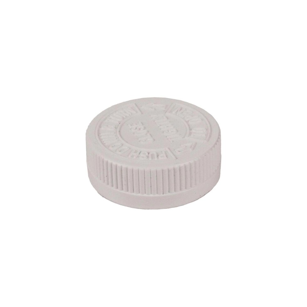Крышка пластиковая, нажимная, для таблеточных флаконов, DPI400-33, 1 шт от компании Labdevices - Лабораторное оборудование и посуда - фото 1