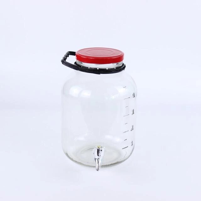 Лимонадница "Бидон" 5 литров, градуированная от компании Labdevices - Лабораторное оборудование и посуда - фото 1