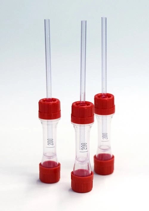 Микропробирки без капилляра с ЭДТА К3, 0,2 мл, 11х47 мм, пластик, 100 шт/упак, для взятия капиллярной крови, для от компании Labdevices - Лабораторное оборудование и посуда - фото 1