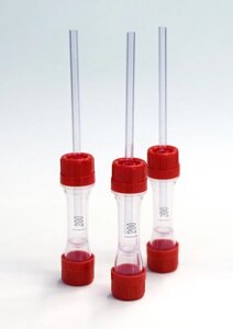 Микропробирки без капилляра с ЭДТА К3, 0,2 мл, 11х47 мм, пластик, 100 шт/упак, для взятия капиллярной крови, для