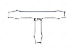 Соединительная трубка, диаметр 6 мм, Т-образная, стекло, 2 шт/упак
