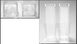 Кюветы для анализаторов (спектрофотометров) 10х10х45 мм, 4 мл, упаковка 100 шт