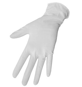 Латексные перчатки, смотровые, неопудренные с полимерным покрытием, нестерил., 6,5 гр, L, 500 пар, 1000 шт