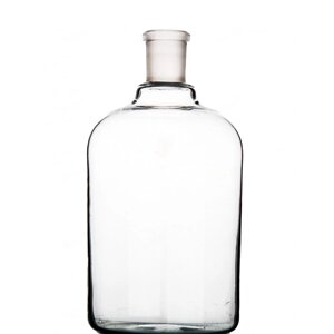 Склянка КШ, 1000 мл, шлиф 29/32, светлое стекло, с пришлифованной пробкой (ТУ 92-891.029-91)