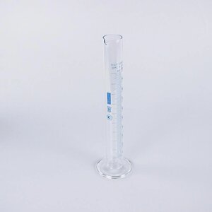 Цилиндр мерный 1-100-2, 100 мл, со стеклянным основанием, с носиком, (ГОСТ 1770-74)