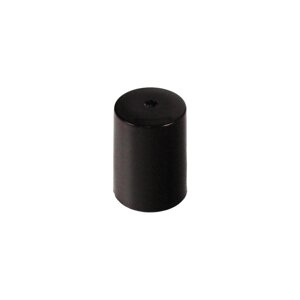 Крышка для парфюмерного флакона, полимерная, чёрная, диаметр 16 мм, 1 шт