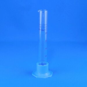 Цилиндр мерный 3-25-2, 25 мл, с пластиковым основанием