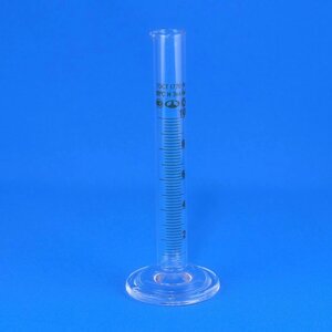 Цилиндр мерный 1-10-2, 10 мл, со стеклянным основанием, с носиком