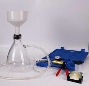 Вакуумная установка для фильтрования "Поток" с ручным пневматическим насосом, 0 - 30 PSI