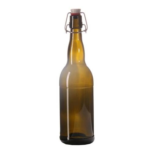 Пивная бутылка Beer LM 500 мл с бугельной пробкой от компании Labdevices - Лабораторное оборудование и посуда - фото 1