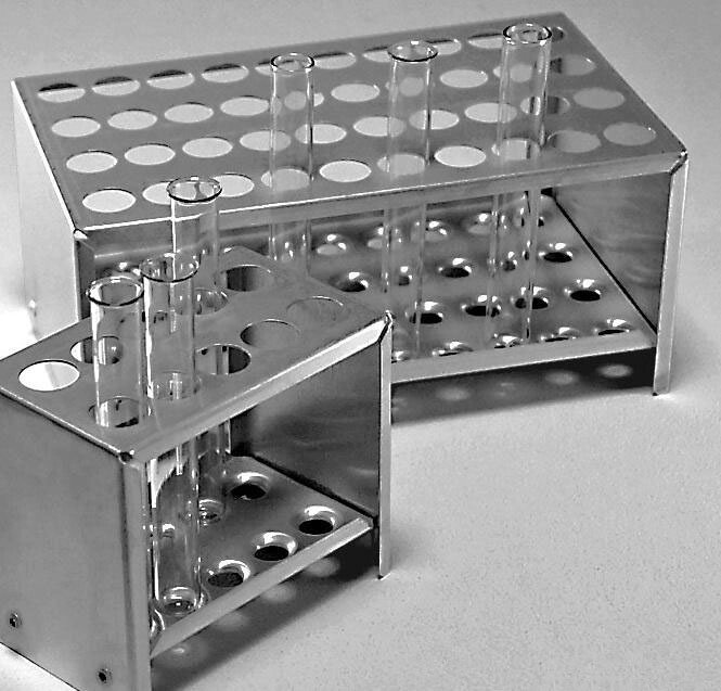 Штатив металлический Ш-40/15, для пробирок Флоринского от компании Labdevices - Лабораторное оборудование и посуда - фото 1