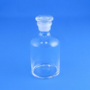 Склянка (штанглас) 5drops, 250 мл, светлое стекло, с притёртой пробкой, узкое горло