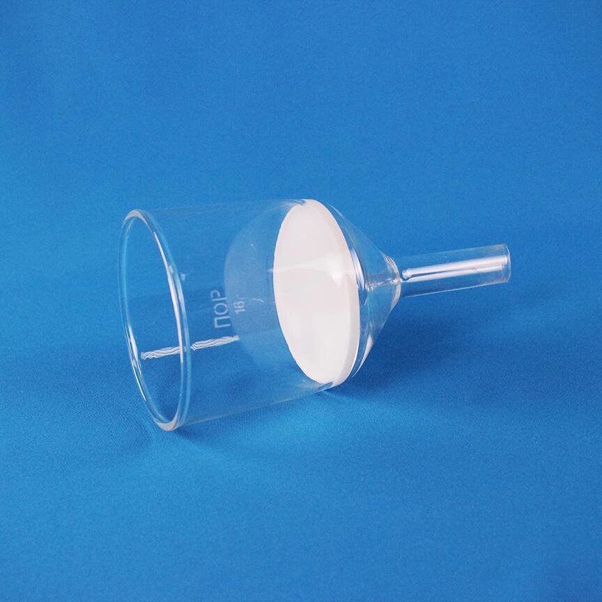 Воронка фильтровальная лабораторная (Шотта), диаметр 90 мм, пор. 16 мкм, без шлифа от компании Labdevices - Лабораторное оборудование и посуда - фото 1