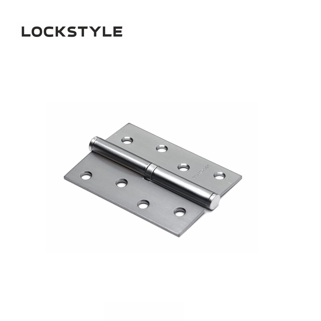 Петля дверная LOCKSTYLE 4 CBM-L матовый хром, левая  (с шариковыми подшипниками) от компании "Локстайл-Россия"- стильная фурнитура для дверей и мебели - фото 1