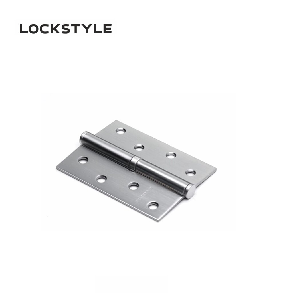 Петля дверная LOCKSTYLE 4 CBM-R матовый хром, правая  (с шариковыми подшипниками) от компании "Локстайл-Россия"- стильная фурнитура для дверей и мебели - фото 1