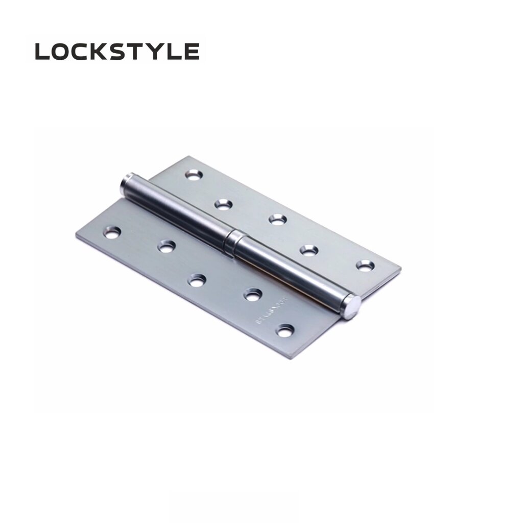 Петля дверная LOCKSTYLE 5 CBM-R матовый хром, правая (с шариковыми подшипниками) от компании "Локстайл-Россия"- стильная фурнитура для дверей и мебели - фото 1