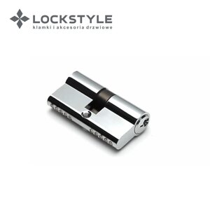 Цилиндровый механизм LOCKSTYLE C30X30DN CP (хром)