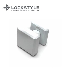 Ручка-кноб поворотная CEBI A5106 061 MP21 (белый) серия CARLI в Смоленской области от компании "Локстайл-Россия"- стильная фурнитура для дверей и мебели