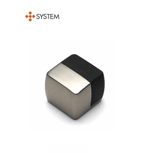 Дверной ограничитель SYSTEM DS1015 NBM матовый никель