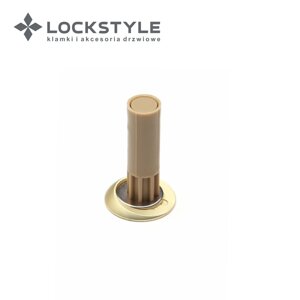 Дверной ограничитель магнитный, скрытый LOCKSTYLE модель STOPPINO Mod. 2 GOLD (матовое золото) в Смоленской области от компании "Локстайл-Россия"- стильная фурнитура для дверей и мебели