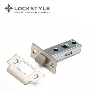 Механизм дверной врезной LOCKSTYLE 100PVC комплект с ответной планкой NBM (матовый никель) в Смоленской области от компании "Локстайл-Россия"- стильная фурнитура для дверей и мебели