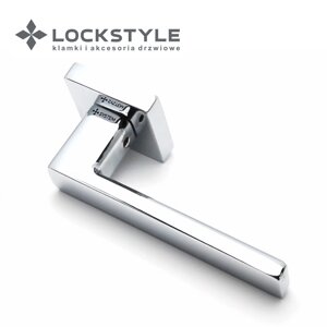 Ручки дверные SYSTEM FOSIL SQ CR (хром) в Смоленской области от компании "Локстайл-Россия"- стильная фурнитура для дверей и мебели