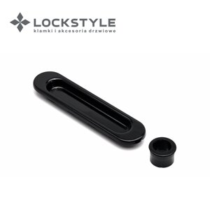 Ручки раздвижные LOCKSTYLE SH01 AL6 (черный матовый)