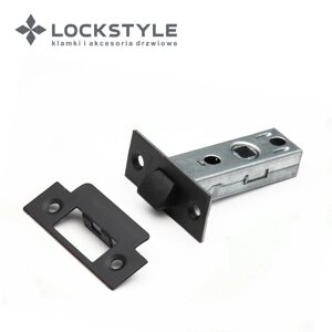 Механизм дверной врезной LOCKSTYLE 100PVC AL6 черный матовый в Смоленской области от компании "Локстайл-Россия"- стильная фурнитура для дверей и мебели