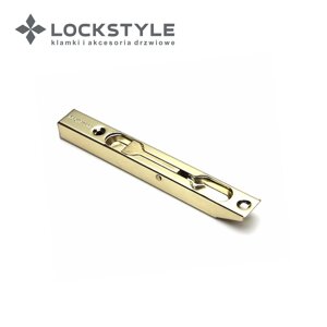 Ригель потайной LOCKSTYLE FB140 SB (матовое золото) в Смоленской области от компании "Локстайл-Россия"- стильная фурнитура для дверей и мебели