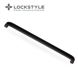 Ручка-скоба SYSTEM PH9510 600/622мм AL6 (черный матовый) в Смоленской области от компании "Локстайл-Россия"- стильная фурнитура для дверей и мебели