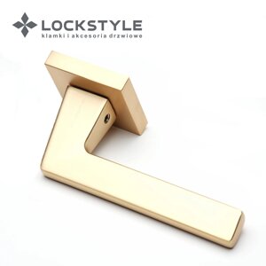 Ручки дверные LOCKSTYLE PRIME BB ( матовое золото)