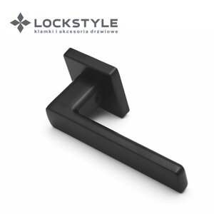 Ручки дверные SYSTEM FOSIL SQ AL6 (черный матовый) в Смоленской области от компании "Локстайл-Россия"- стильная фурнитура для дверей и мебели